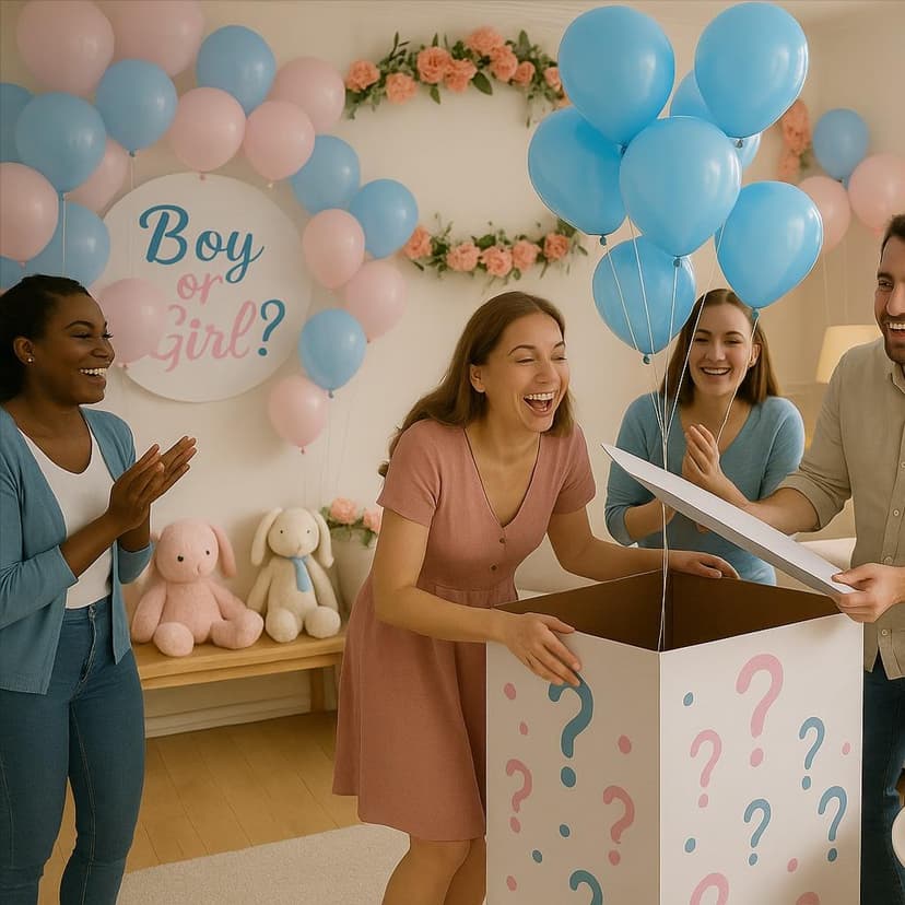 Первое знакомство с ребенком – гендер пати Первое знакомство с ребенком – гендер пати