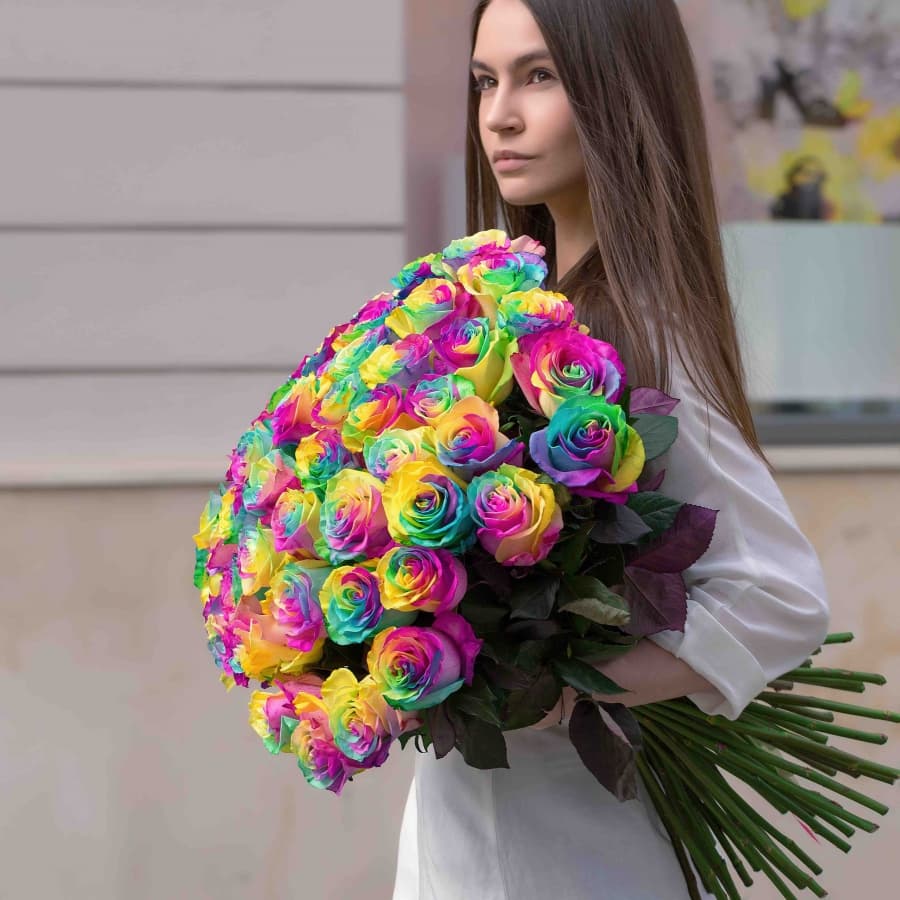 51 Радужная Роза