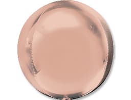 A 3D СФЕРА 16" Металлик Rose Gold / 40 см