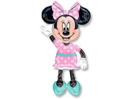 А Ход/P80 Минни платье розовое в горошек/ 96 см