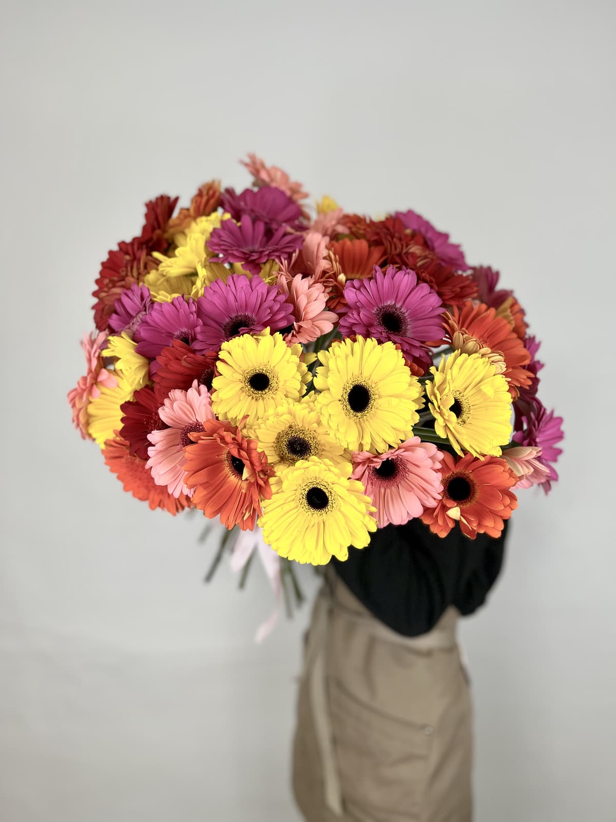 Букет 51 Гербера Микс