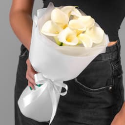 Букет 9 Белых Калл