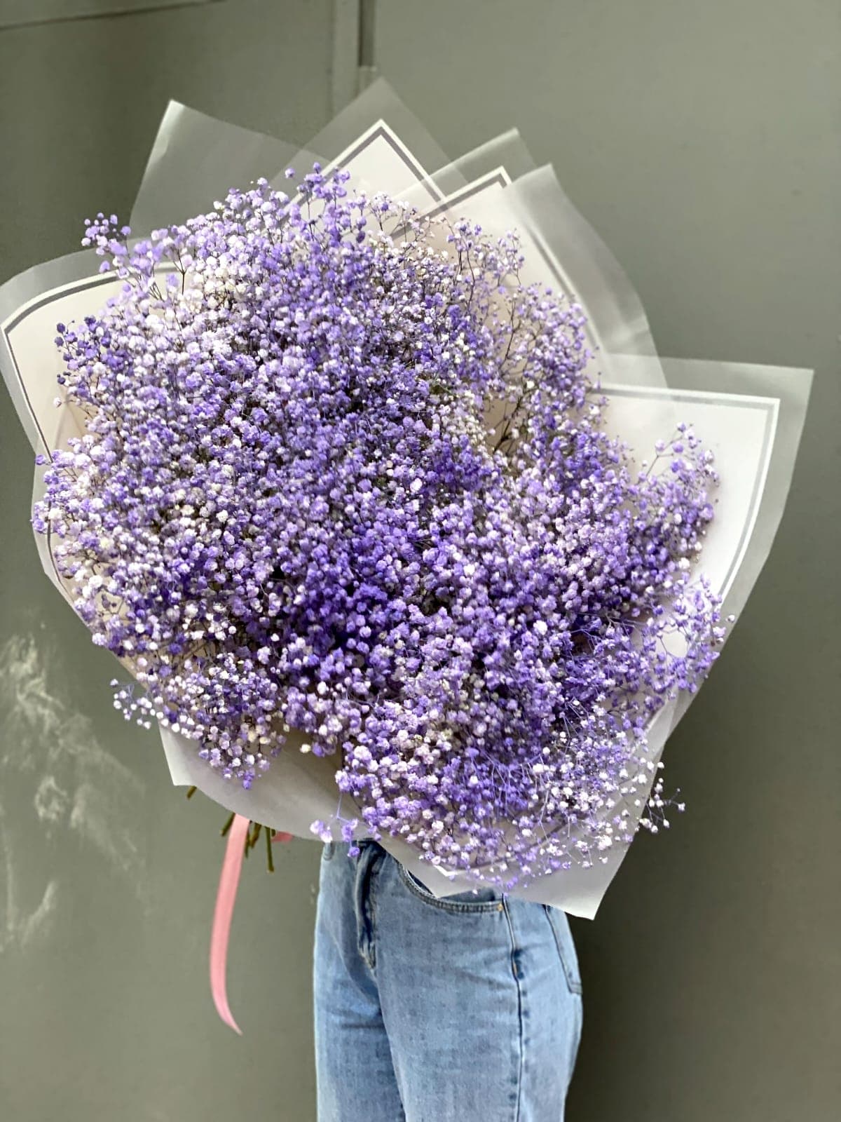 Стильный букет Colors of summer: lilac (L)