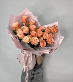 Букет из 25 Пионовидных Роз KAHALA