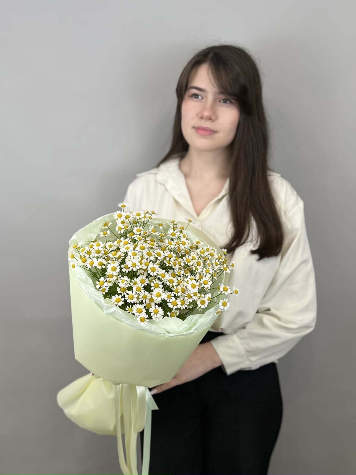 Букет из 7 полевых ромашек