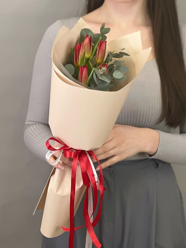 Оригинальный букет комплимент "Red" Оригинальный букет комплимент "Red"