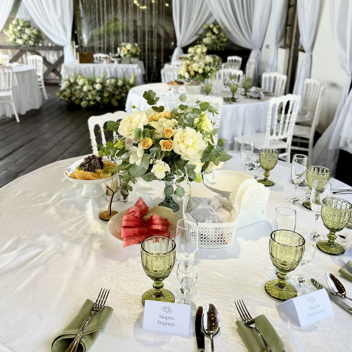 Букет композиции из цветов «vanila wedding»