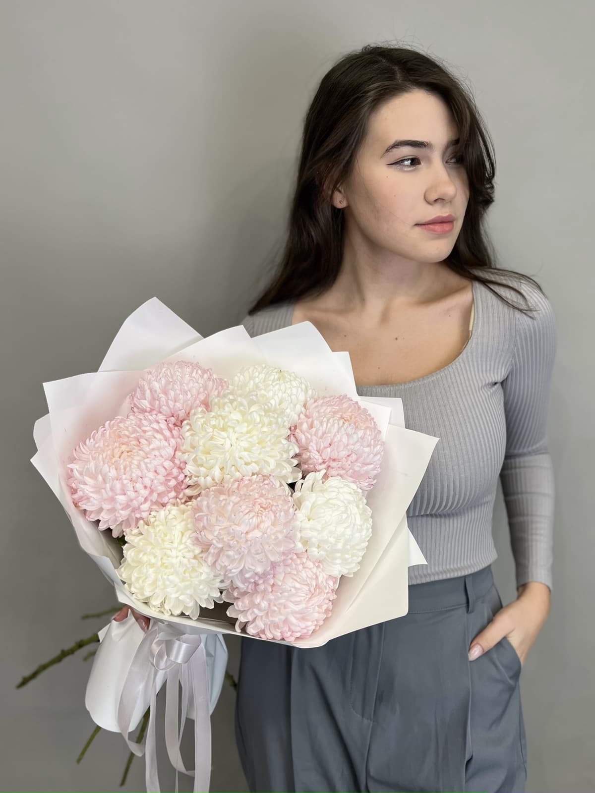 Букет "Малиновое парфе"