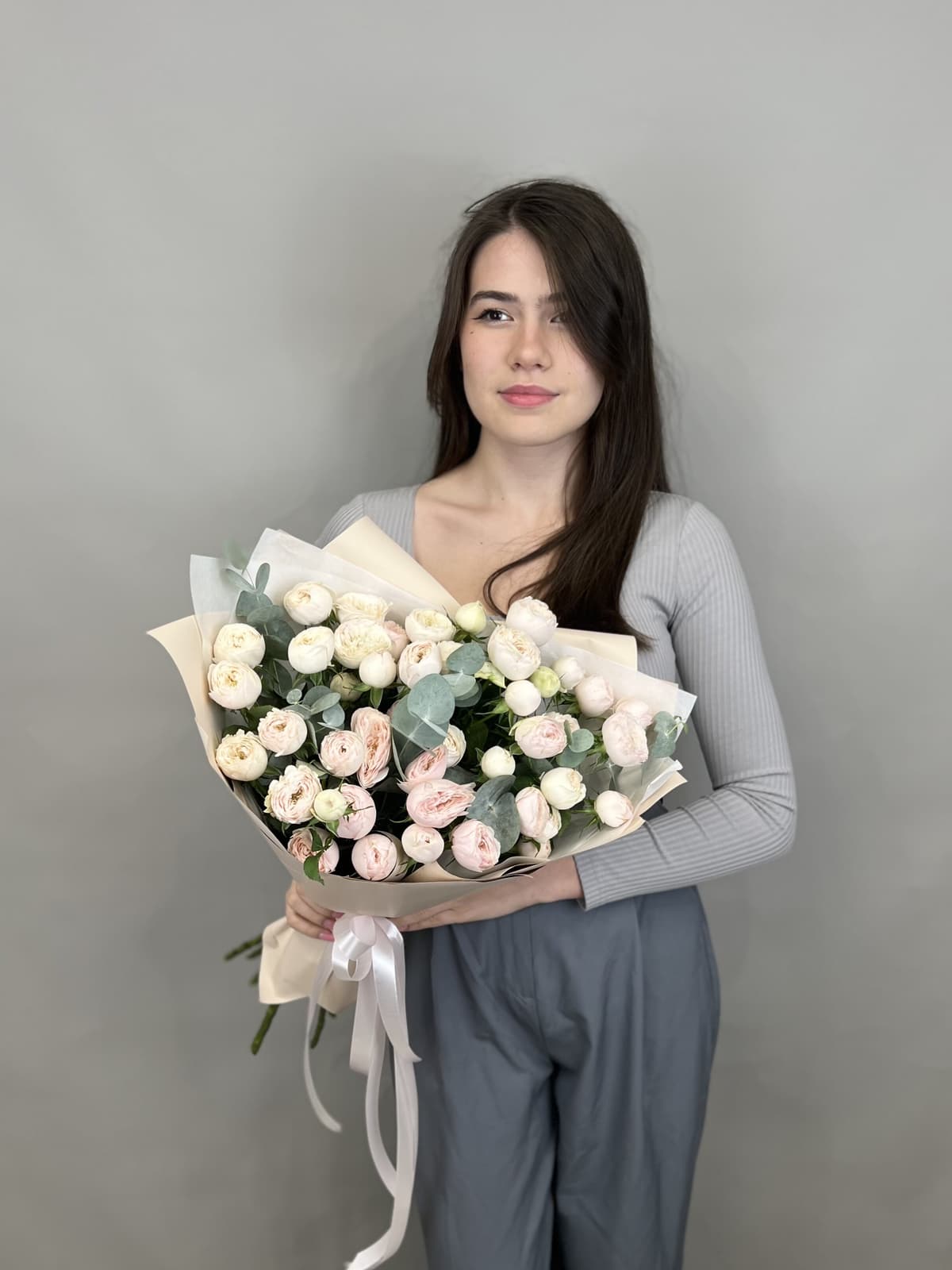 Цветочный букет "Румяна" M