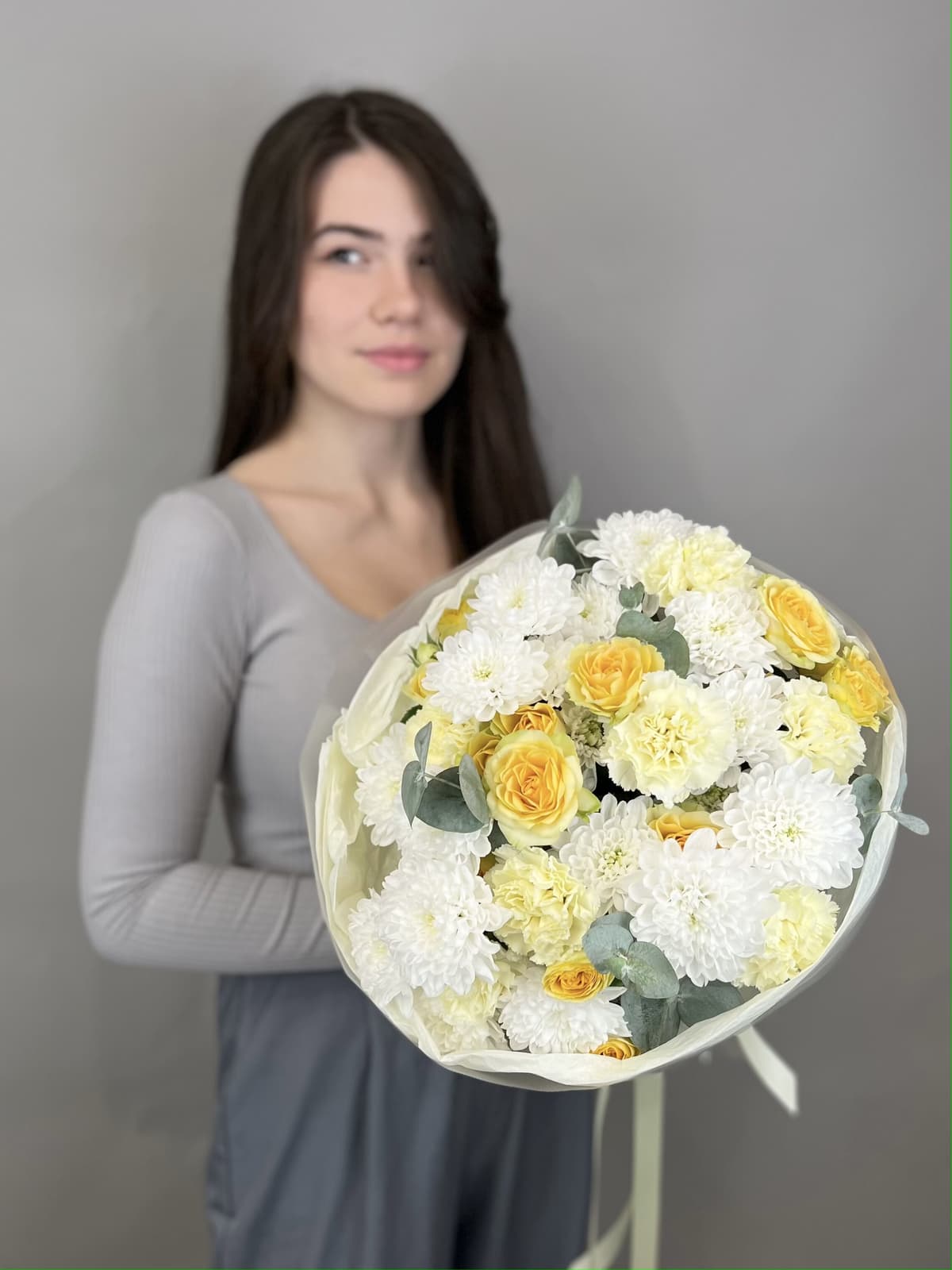 Красочный букет "Sunshine" M