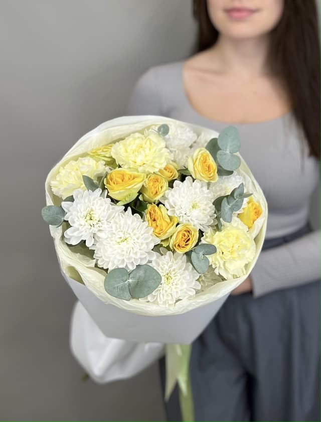 Свежий букет "Sunshine" S Свежий букет "Sunshine" S