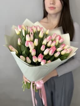 Букет тюльпанов "Pink" L