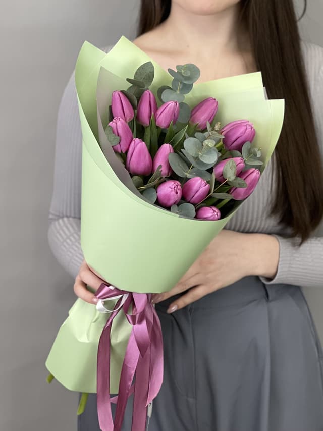 Букет тюльпанов "Lilu" M Букет тюльпанов "Lilu" M