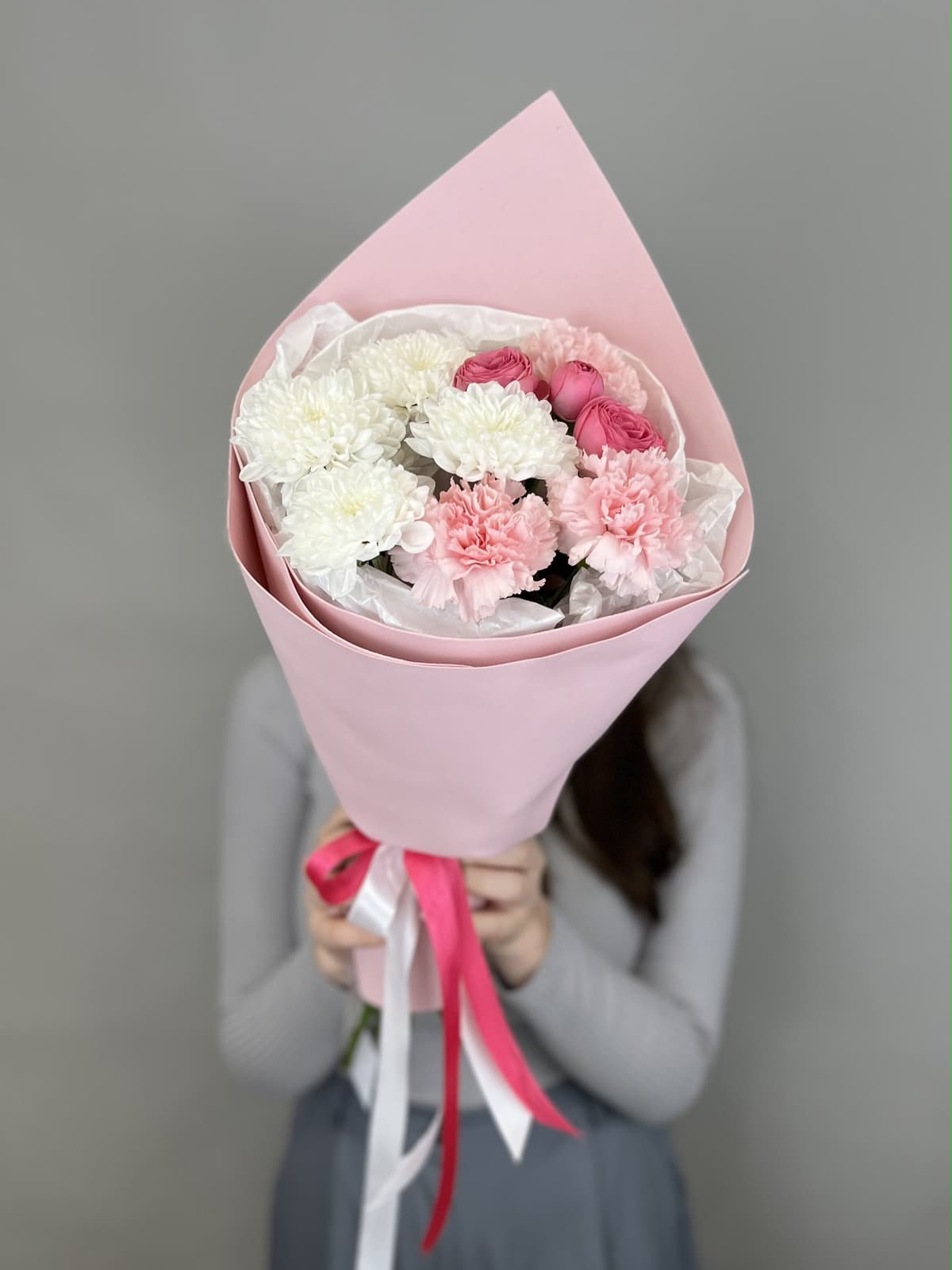 Дизайнерский букет "Малина"