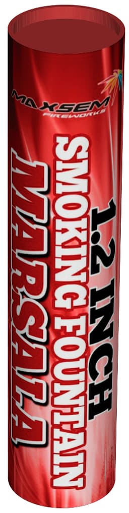 Дым вишневый 1,5" 60сек h-170мм (Дон Балон)