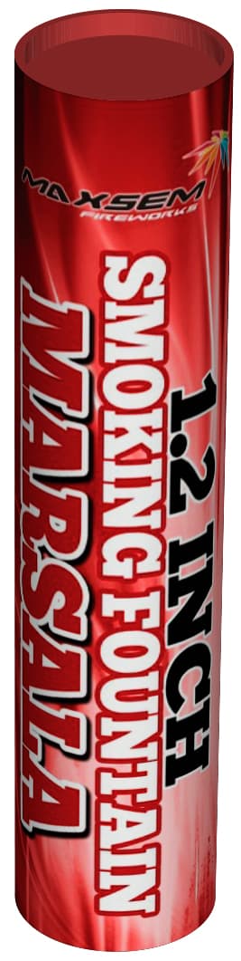 Дым вишневый 1,5" 60сек h-170мм (Дон Балон) Дым вишневый 1,5" 60сек h-170мм (Дон Балон)