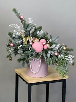 Елочная композиция "Сказочный олень"