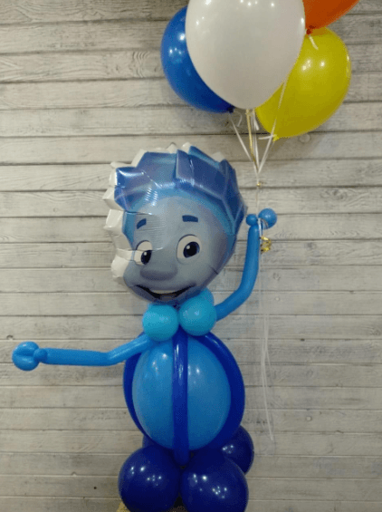 Фигура Нолик с 4 шарами Фигура Нолик с 4 шарами