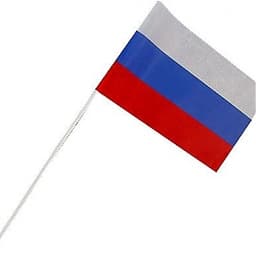 Флажок 15x25см Россия