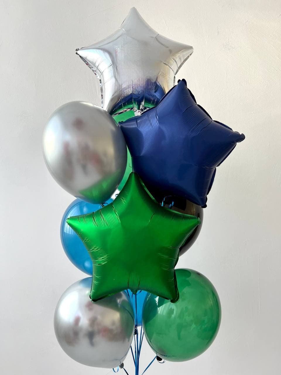 Фонтан из шаров «Green&blue»