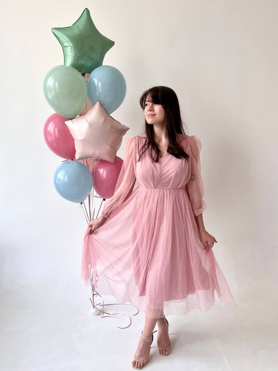 Фонтан из шаров «морской единорог»