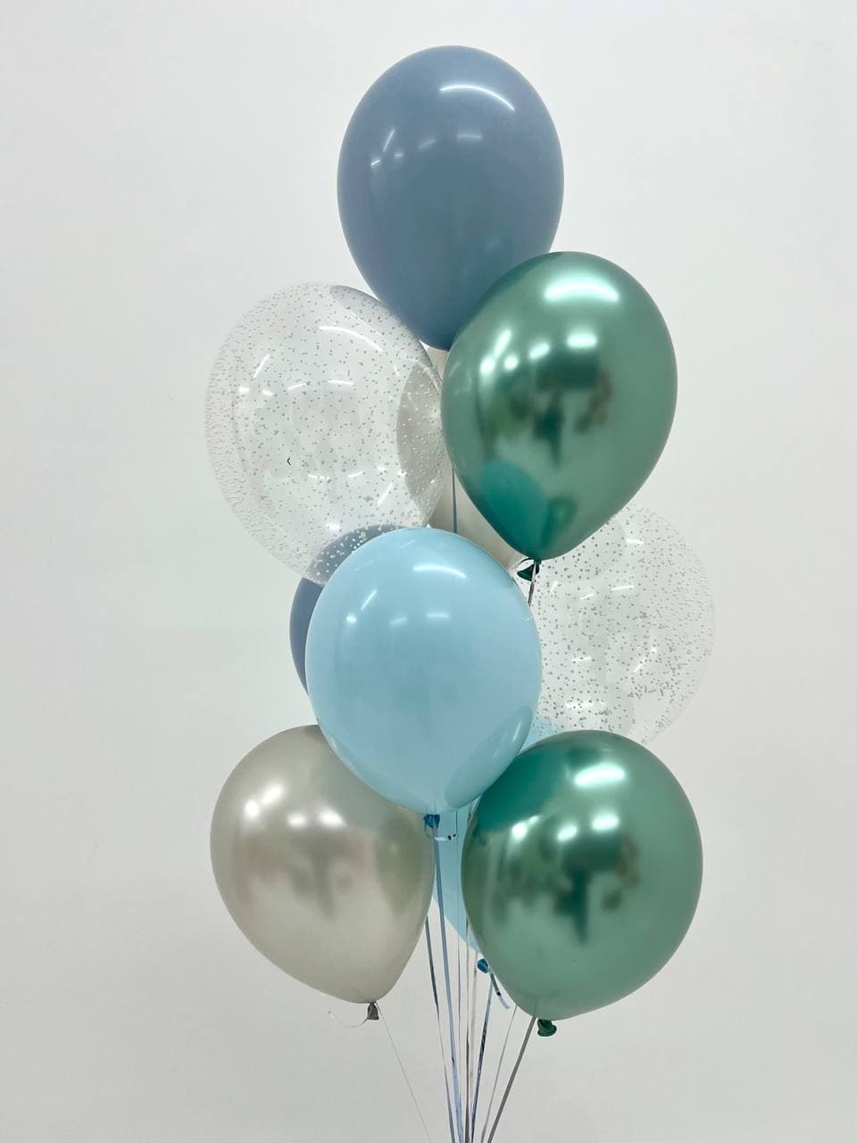 Фонтан из шаров «Снежный»