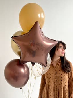 Фонтан из шаров «Трюфель»