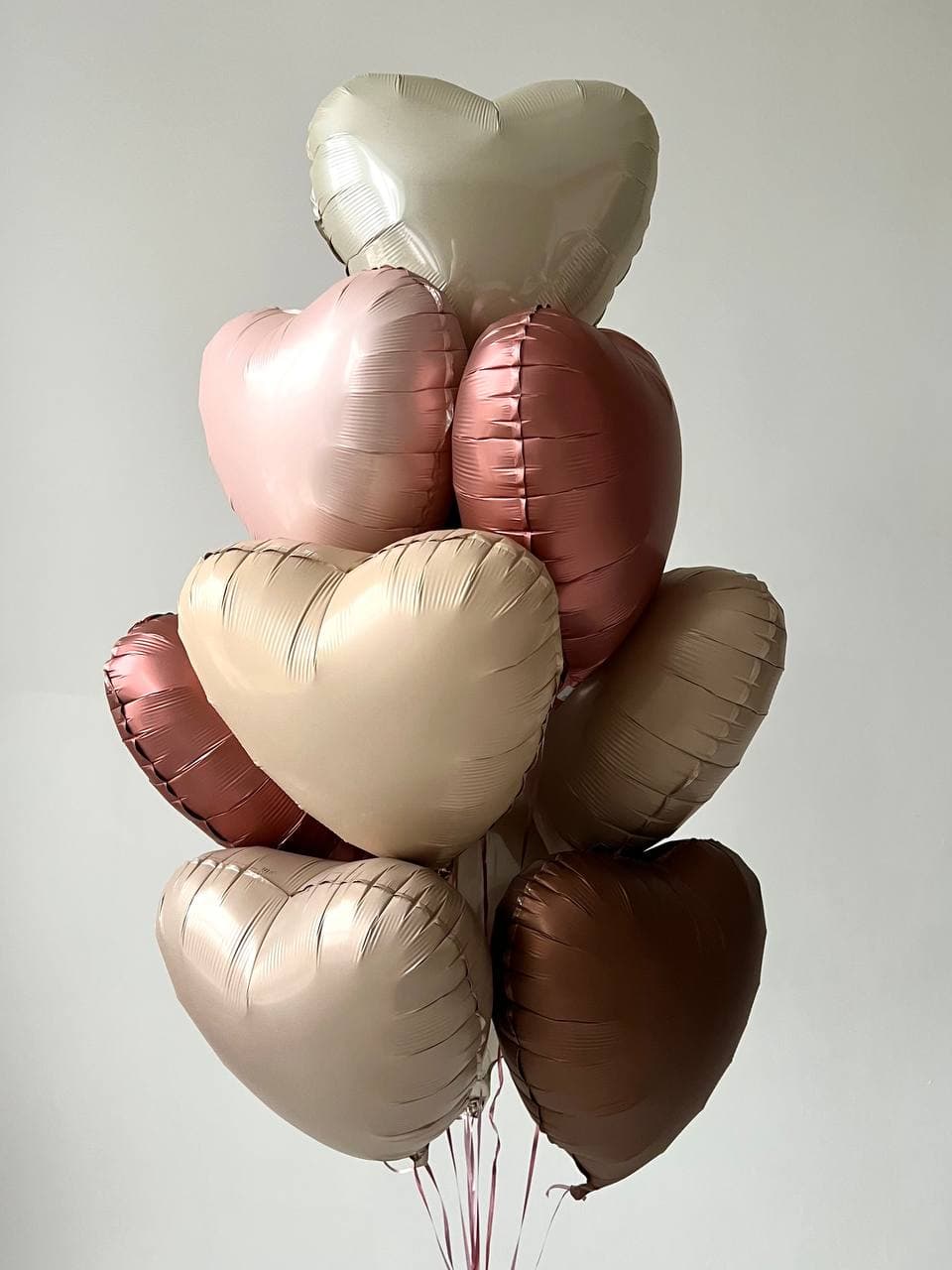 Фонтан из шаров «Ванильное небо»