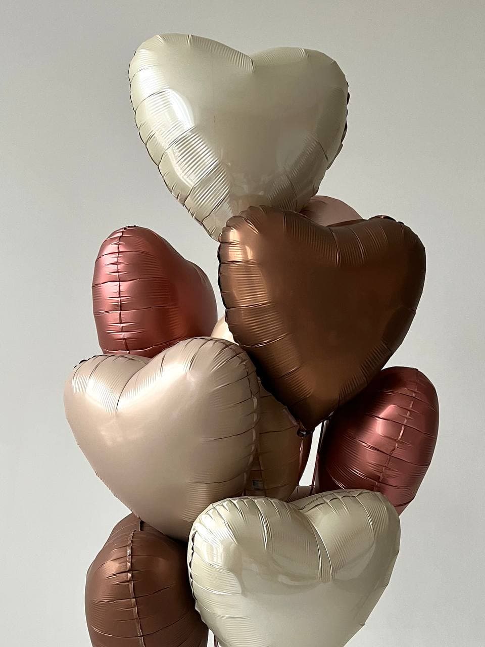 Фонтан из шаров «Ванильное небо»