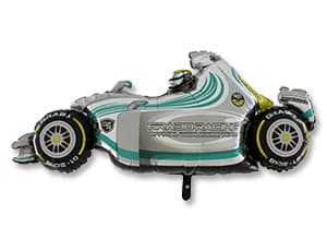Г Фигура Машина гоночная серая / 123 см