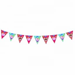 Гирлянда-флажки Пеппа,3м
