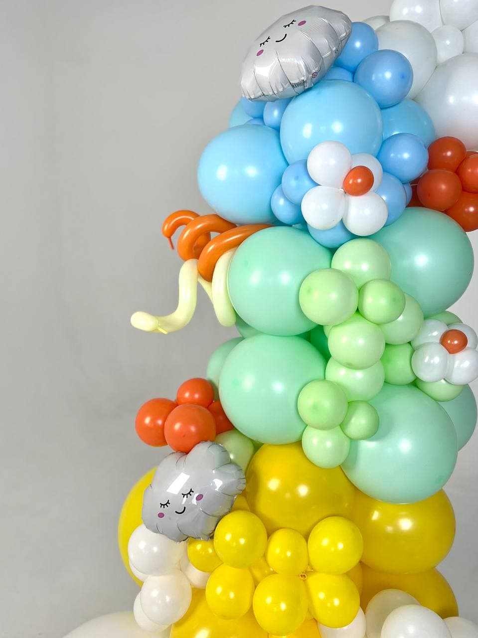 Гирлянда из шаров с воздухом «Солнечный лучик»