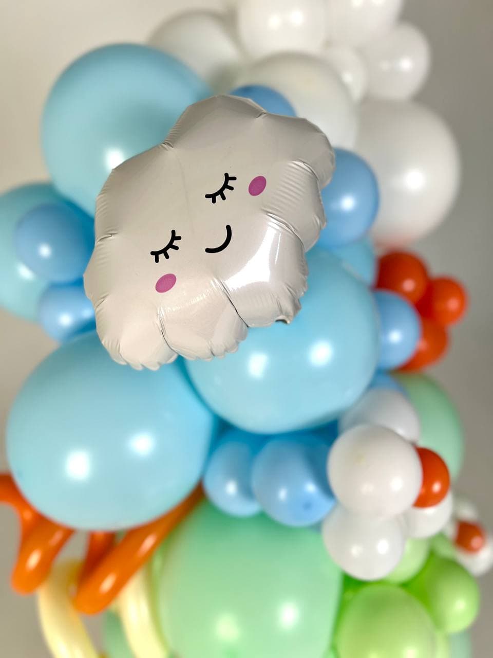 Гирлянда из шаров с воздухом «Солнечный лучик»