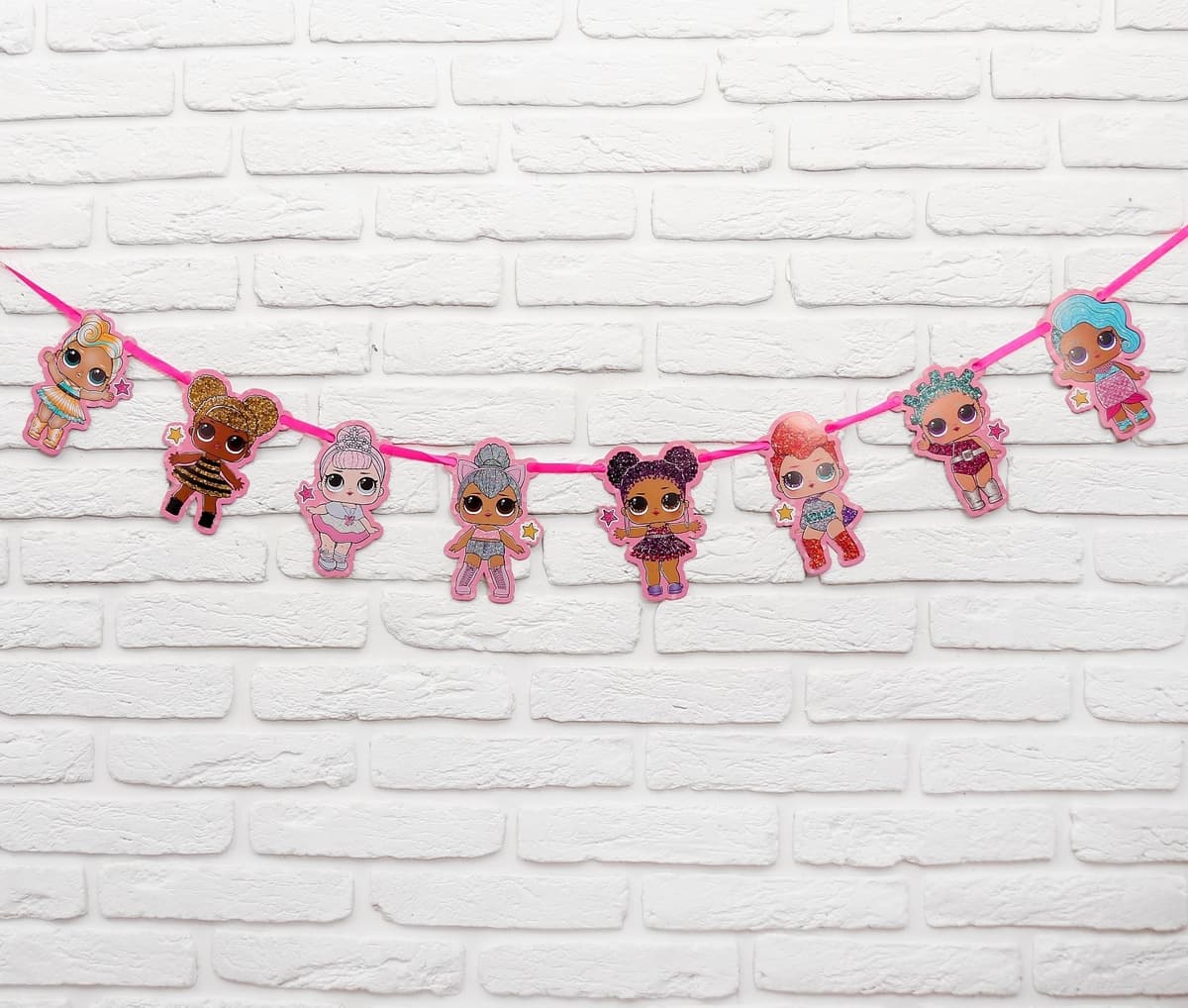 Гирлянда «Куклы ЛОЛ», 230 см