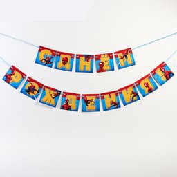 Гирлянда на ленте Человек Паук