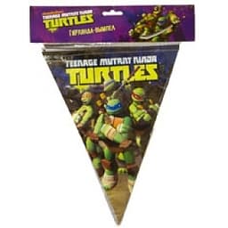 Гирлянда-вымпел Черапашки-Ниндзя 360 см/А