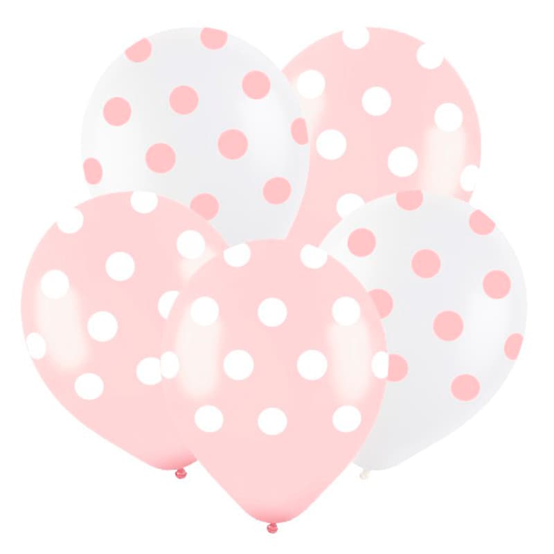 К 12 / 30 см Горох розовый, Розовый Пастель, 5 ст.