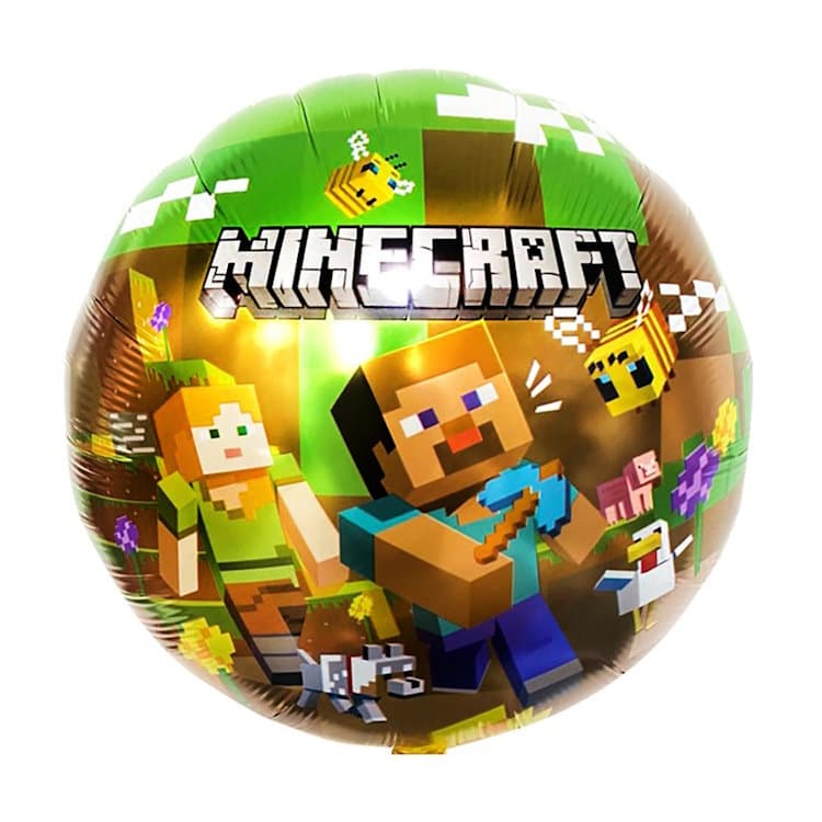 К 18"/ 45 см Человечки Пиксельные/уп