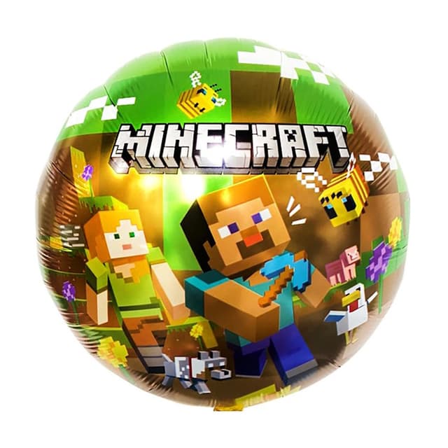 К 18"/ 45 см Человечки Пиксельные/уп К 18"/ 45 см Человечки Пиксельные/уп