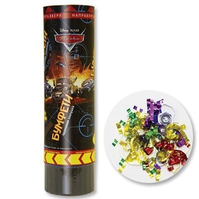 Хлопушка Disney Тачки2 16см пружинная Хлопушка Disney Тачки2 16см пружинная