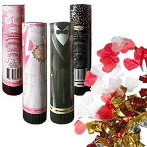 Хлопушка пружинная Жених и Невеста 20 см