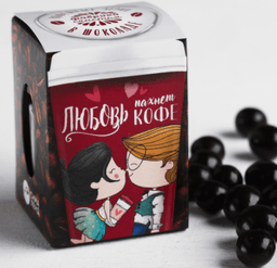 Кофейные зёрна в шоколаде «Любовь пахнет кофе», 30 г