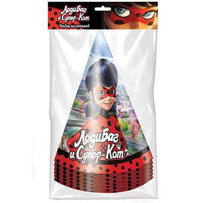 Колпачок Леди Баг и Супер-Кот(Леди Баг)/6шт Колпачок Леди Баг и Супер-Кот(Леди Баг)/6шт