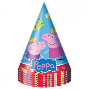 Колпак Пеппа-принцесса/6шт Колпак Пеппа-принцесса/6шт