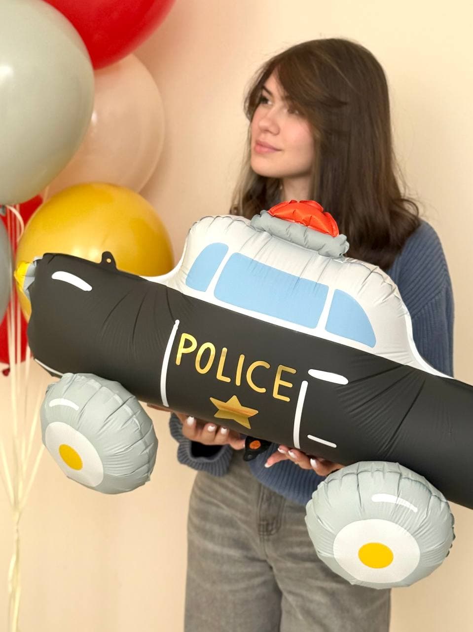 Композиция из шаров «Авто транспорт»