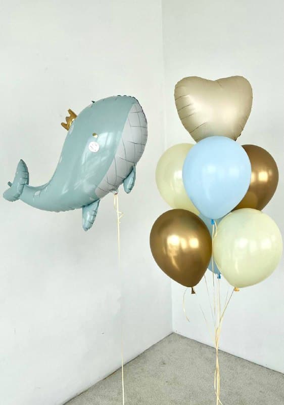 Композиция из шаров «Китенок» Композиция из шаров «Китенок»