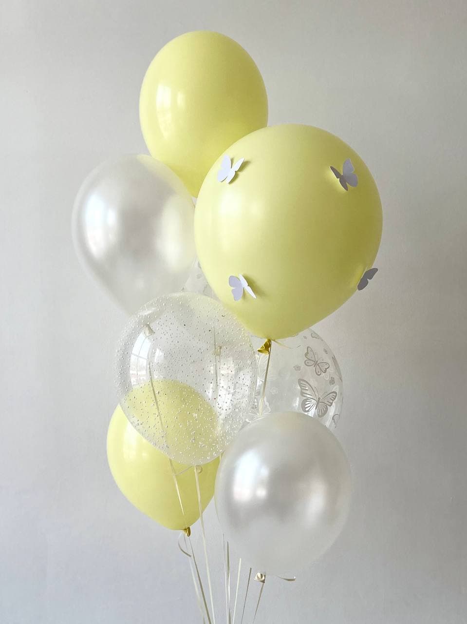 Композиция из шаров «Нежное солнышко»
