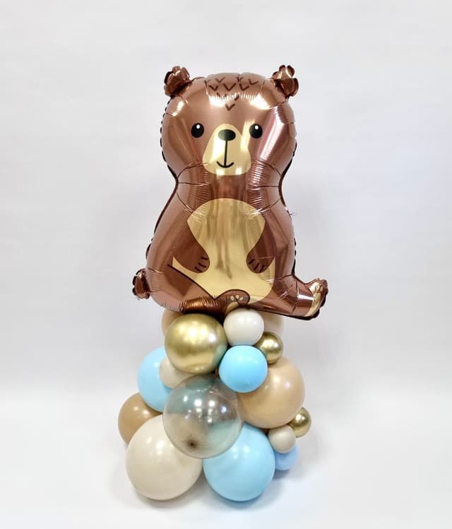 Композиция из шаров с воздухом «Мишка» Композиция из шаров с воздухом «Мишка»