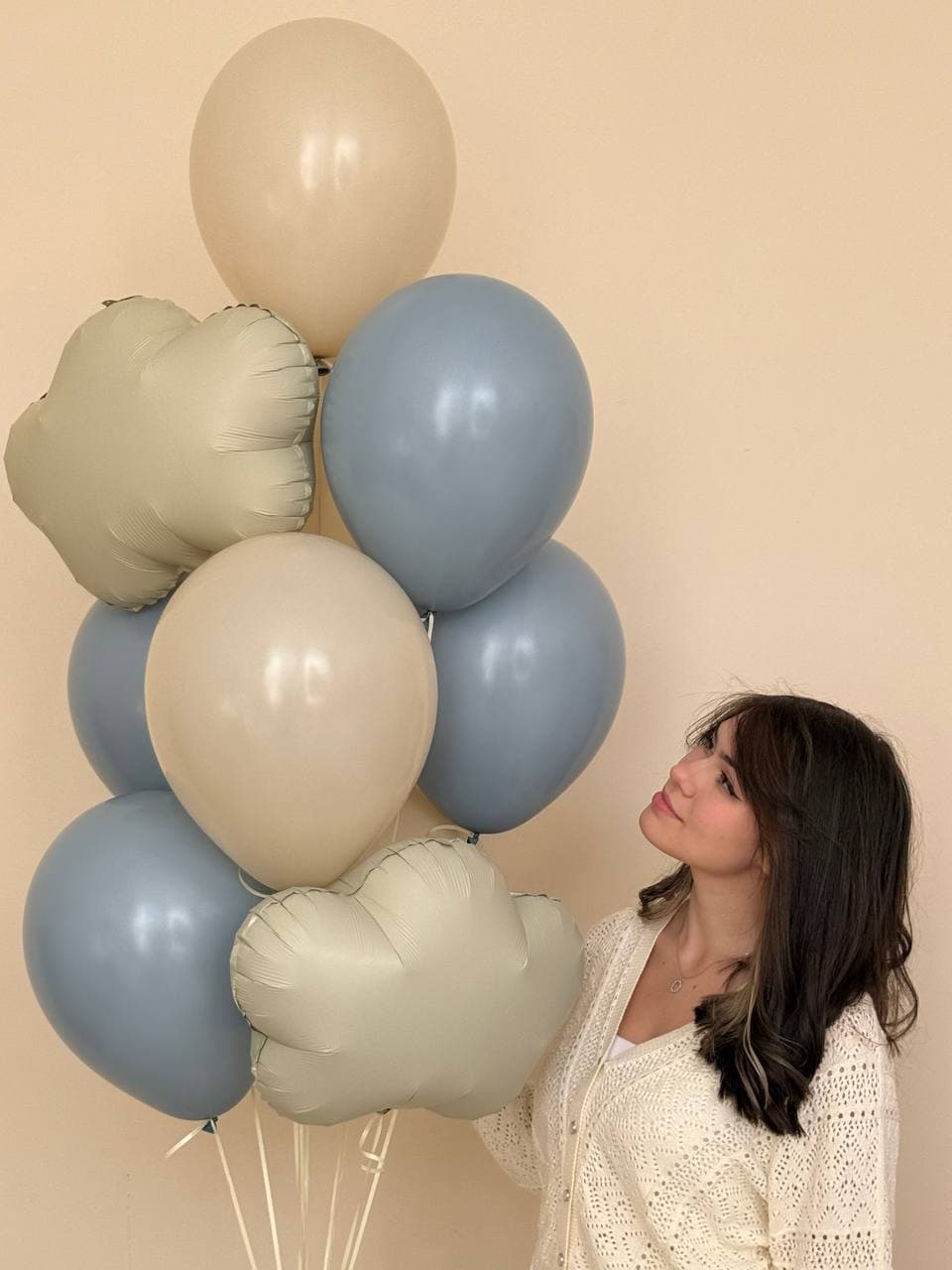 Композиция из шаров «Welcome baby»