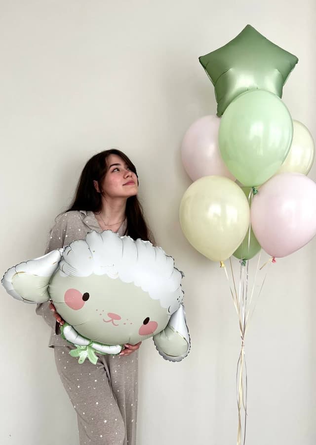 Композиция из шаров «Барашка» Композиция из шаров «Барашка»